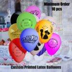 Custom Printed Latex Balloons