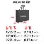 Custom Printed Non Woven Tote Bags - Image 2